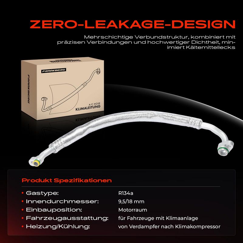 Frankberg 5481FB0032010 High/Low-pressure Line, air conditioning
