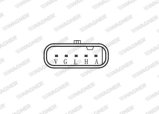 WAGNER NOS00002 NOx Sensor, NOx catalytic converter