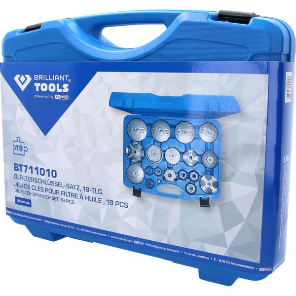 KS TOOLS BT711010 Oil Filter Wrench Set