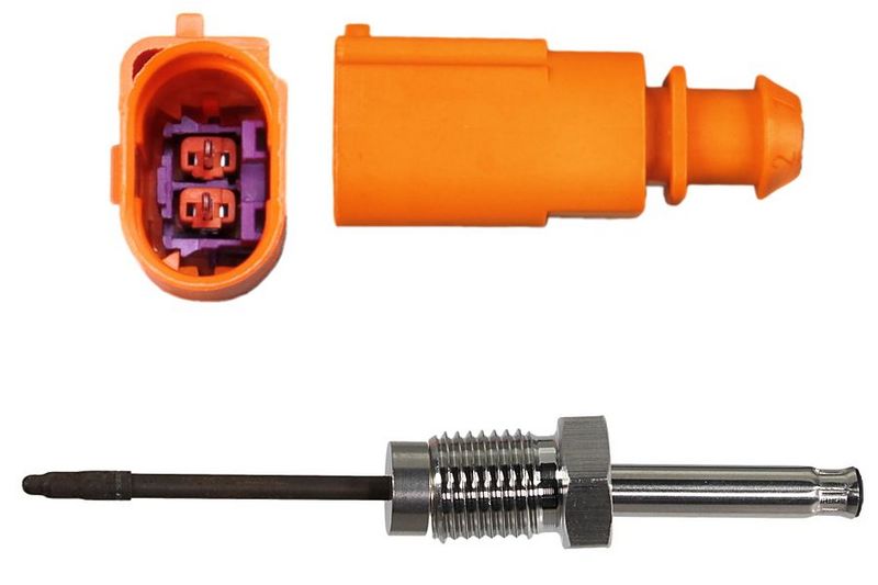 Uitlaatgastemperatuursensor (Na DPF) past: AUDI A3, Q2  CUPRA ATECA  SEAT ATECA, LEON  SKODA OCTAVIA IV, SUPERB III  VW CADDY CALIFORNIA V CAMPER, CADDY V, GOLF VIII, PASSAT B8 2.0/2.0D 08.19-