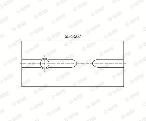Підшипник, Glyco 55-3567