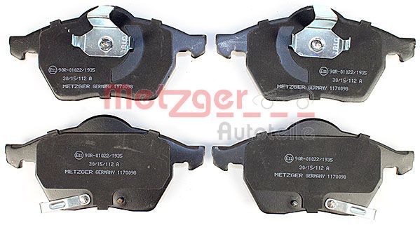 METZGER 1170098 Brake Pad Set, disc brake