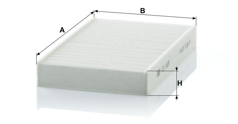 Filter, salongiõhk, MANN-FILTER CU 1629