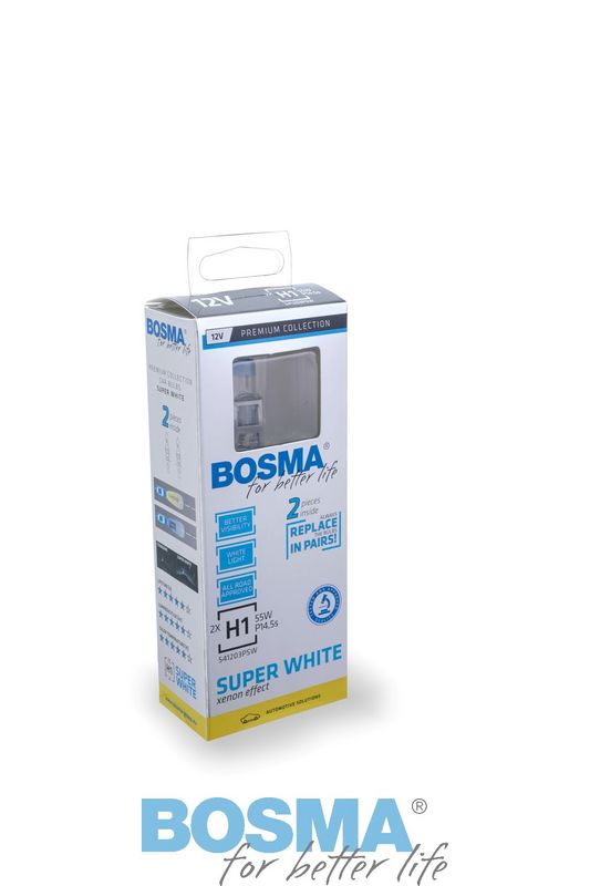 BOSMA 3721 - Bulb H1 12V 55W