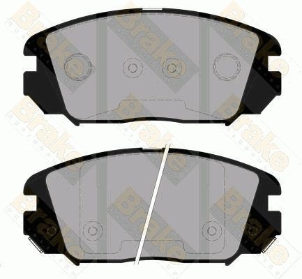 Brake Engineering Brake Pad Set, disc brake PA1824