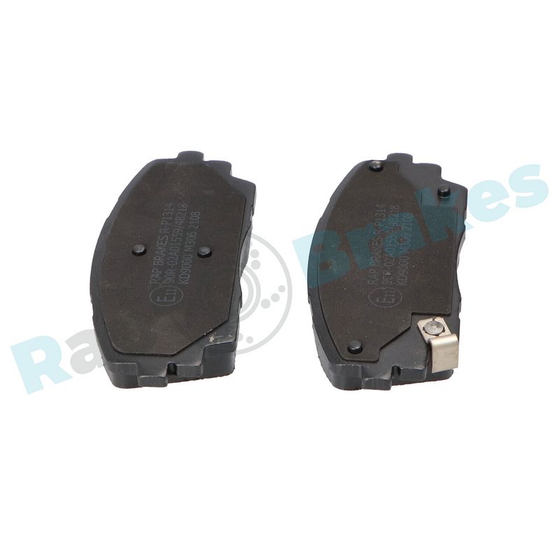 RAP BRAKES R-P1314 Brake Pad Set, disc brake