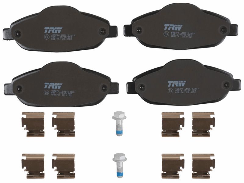 TRW GDB1761 Brake Pad Set, disc brake