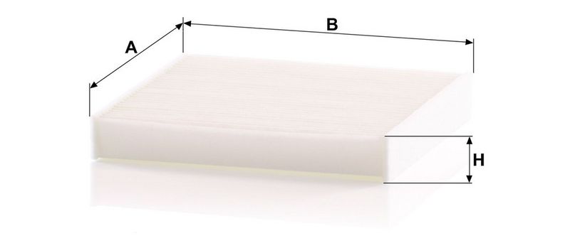 Filter, salongiõhk, MANN-FILTER CU 1919