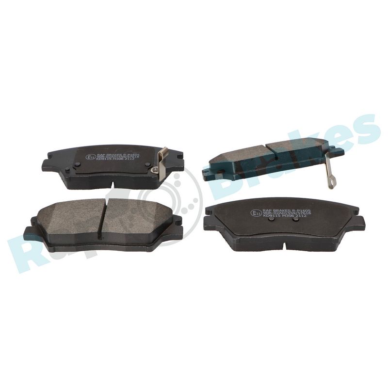 RAP BRAKES R-P1605 Brake Pad Set, disc brake