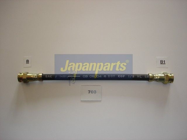 Soporte, manguera de freno