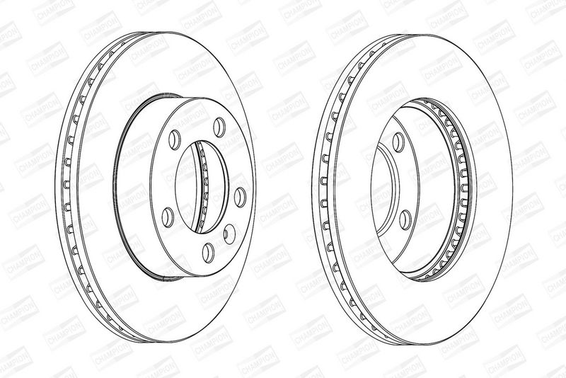 Disc frana 562713CH-1 CHAMPION