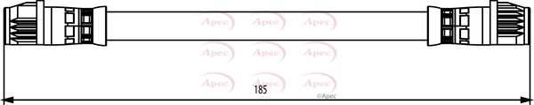APEC Brake Hose HOS3849