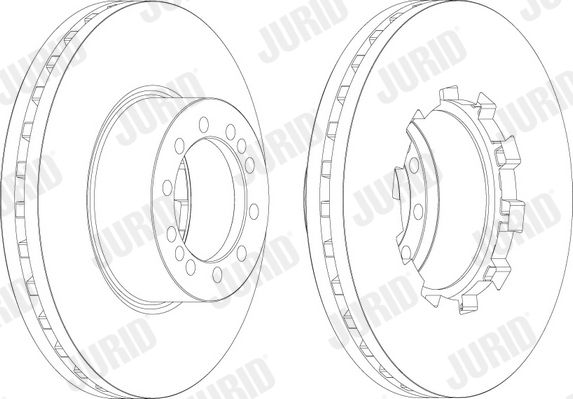 Brzdový kotouč 569156J