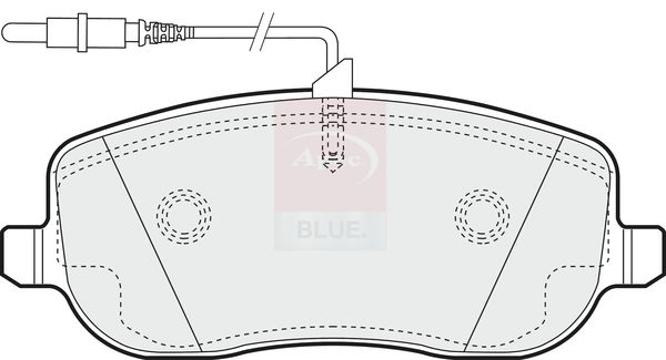 APEC Brake Pad Set, disc brake PD3101