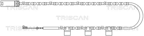TRISCAN figyelmezető kontaktus, fékbetétkopás 8115 17019
