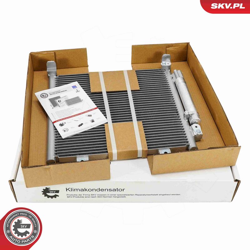 ESEN SKV 86SKV333 - Condenser, air conditioning