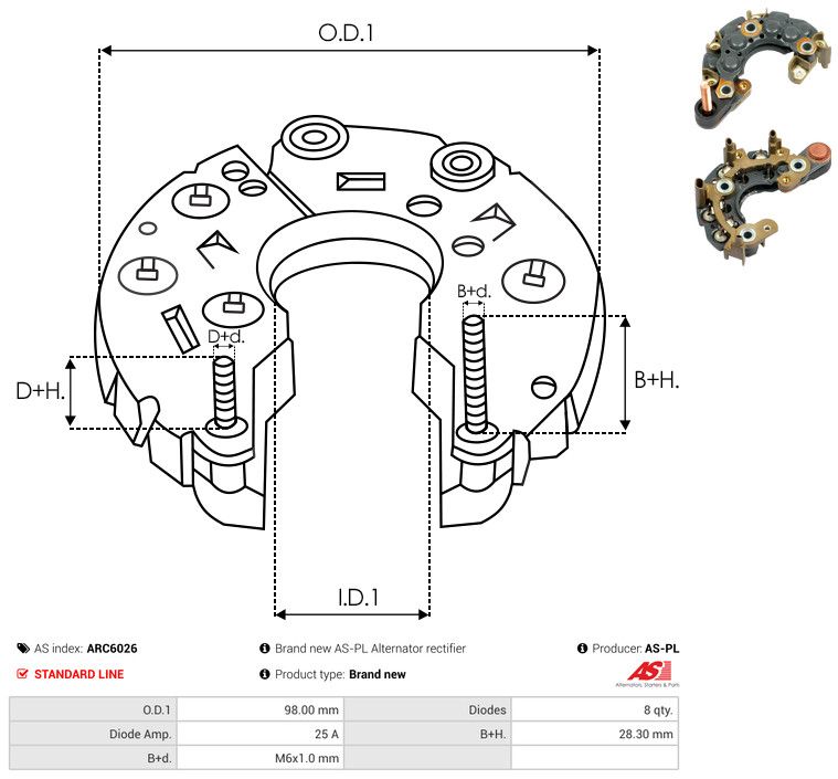 Seadistaja, generaator, AS-PL ARC6026