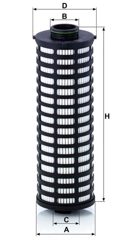 Oliefilter (patroon) past: IVECO STRALIS I, STRALIS II, TRAKKER I, TRAKKER II  ASTRA HD 7-C, HD 8  FORD CARGO II  NEW HOLLAND T9 F2BE3681A-F3HFE611D 01.00-