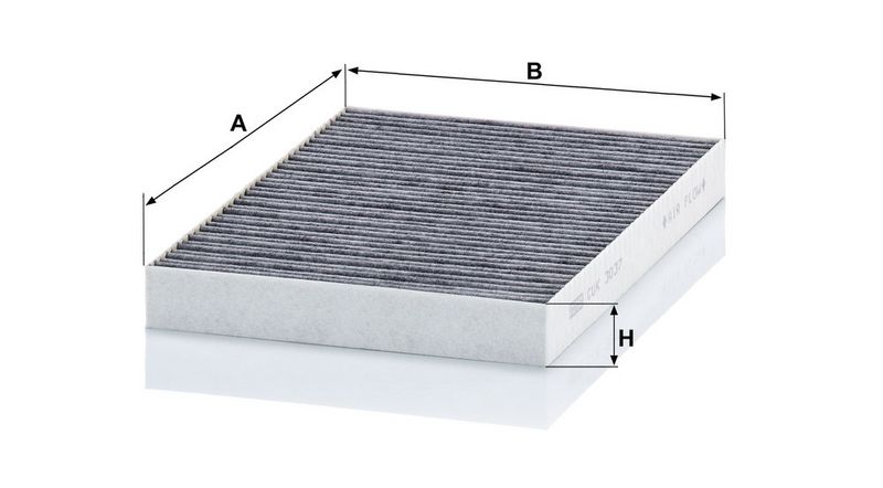 Filter, salongiõhk, MANN-FILTER CUK 3037