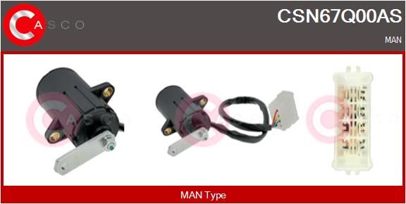 Senzor, poloha akceleračního pedálu CSN67Q00AS