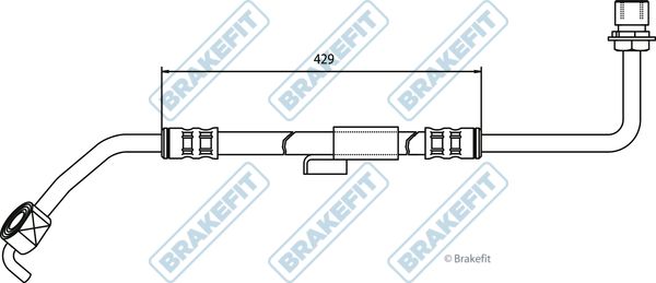 APEC Brake Hose BHO4031