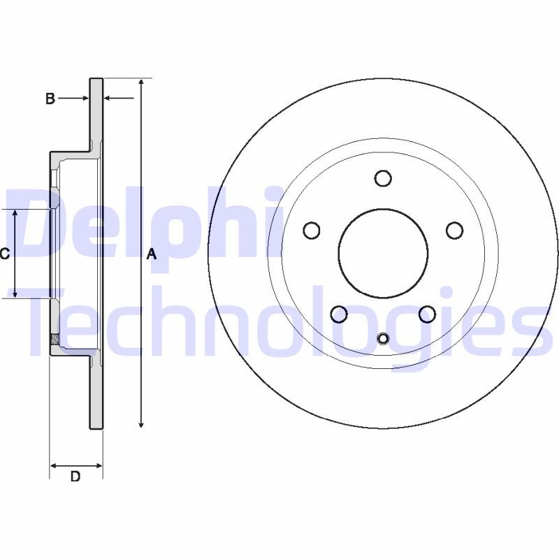 Автозапчастина DELPHI BG4707C