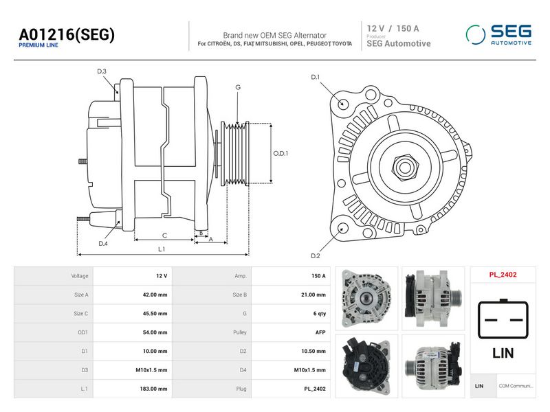This part match OEM code: 9664779680