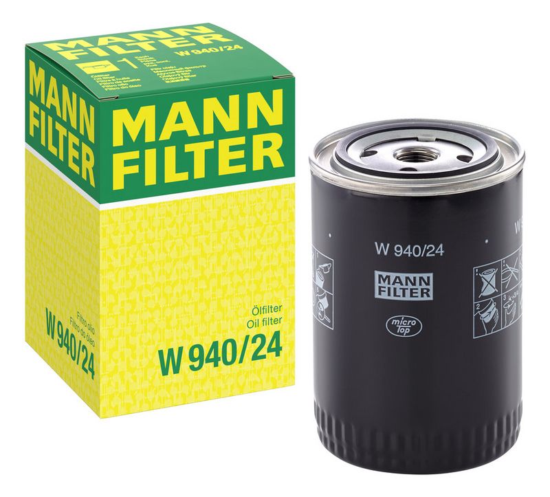 Õlifilter, MANN-FILTER W 940, 24