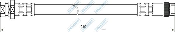 APEC Brake Hose BHO4110