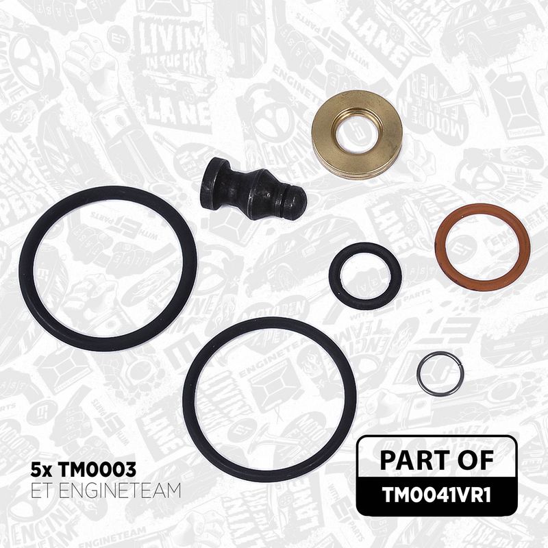ET ENGINETEAM TM0041VR1 Gasket, cylinder head cover