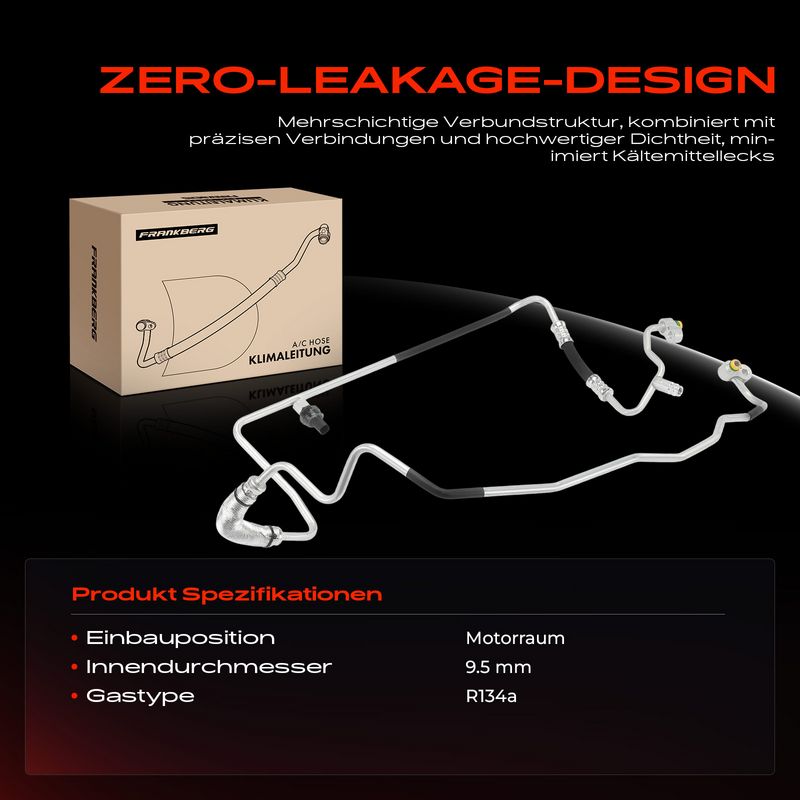 Frankberg 5481FB0061785 High/Low-pressure Line, air conditioning