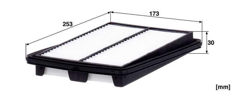 Õhufilter, MANN-FILTER C 25 040