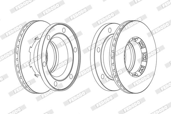 Brzdový kotouč FCR175A
