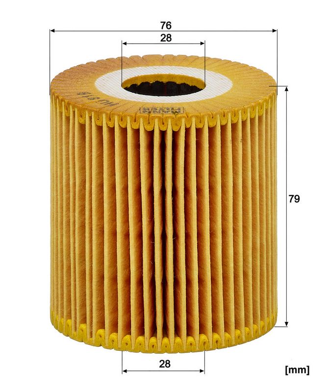 Õlifilter, MANN-FILTER HU 819 x