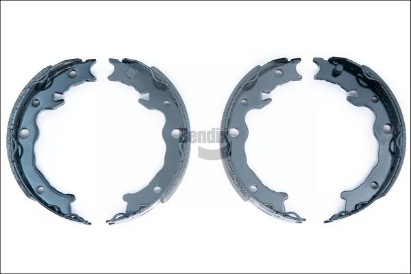 Juego de zapatas de frenos, freno de estacionamiento