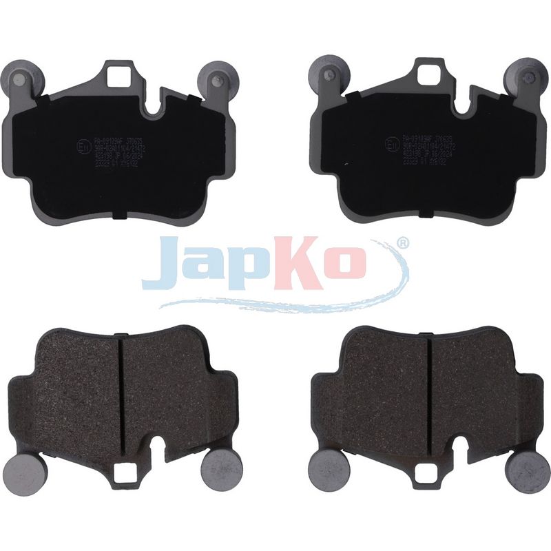 JAPKO 5009109 - Brake Pad Set, disc brake
