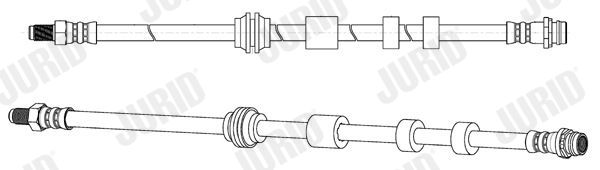 JURID fékcső 173141J