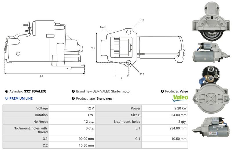 This part match OEM code: 1741087