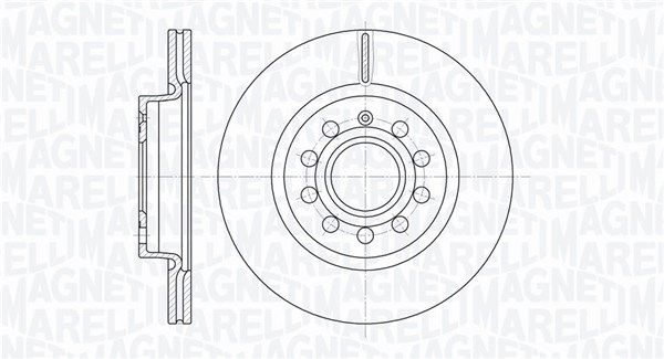 Гальмівний диск, Magneti Marelli 361302040152