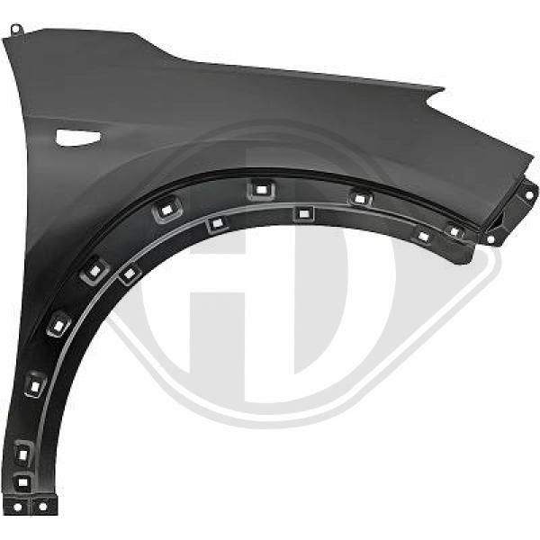 Крыло переднее правое (с отв.) HYUNDAI 66321D3050