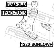 FEBEST 1220-SONLOWF Ball Joint