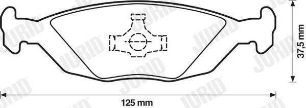 Juego de pastillas de freno