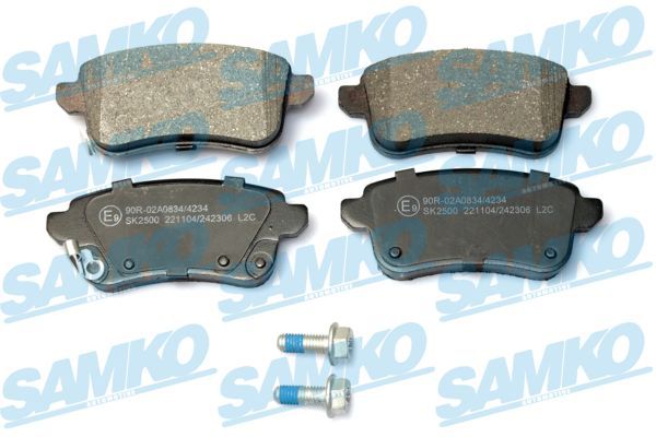 SAMKO 5SP2306 Stabdžių trinkelių rinkinys, diskinis stabdys