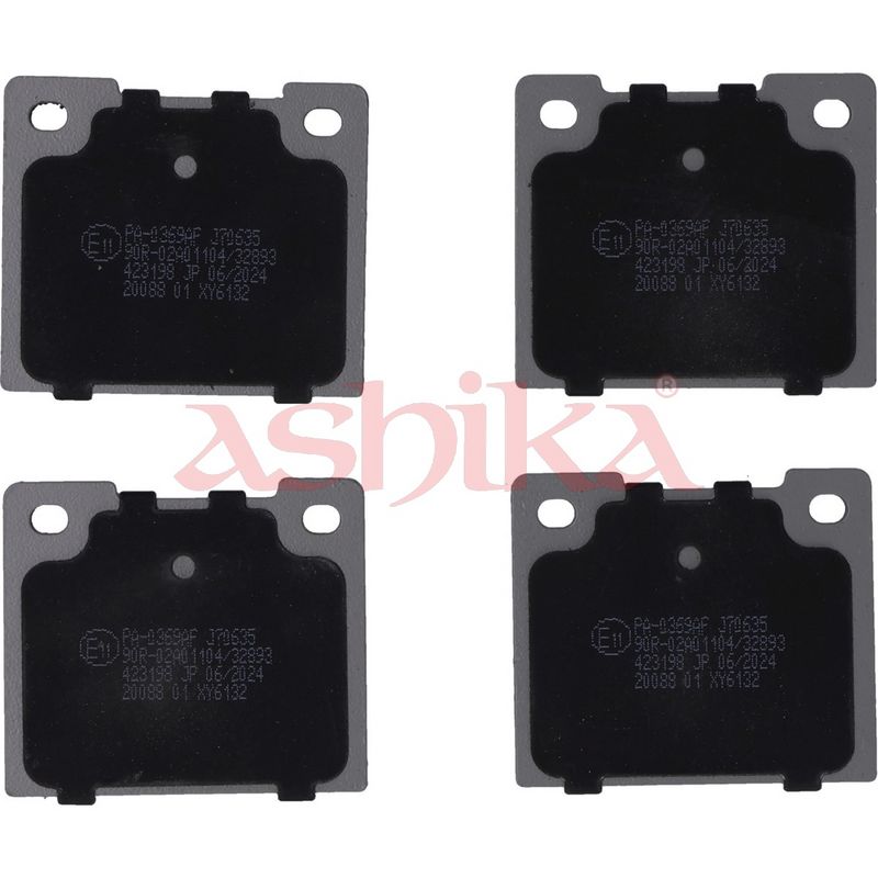 ASHIKA 50-00-0369 - Brake Pad Set, disc brake