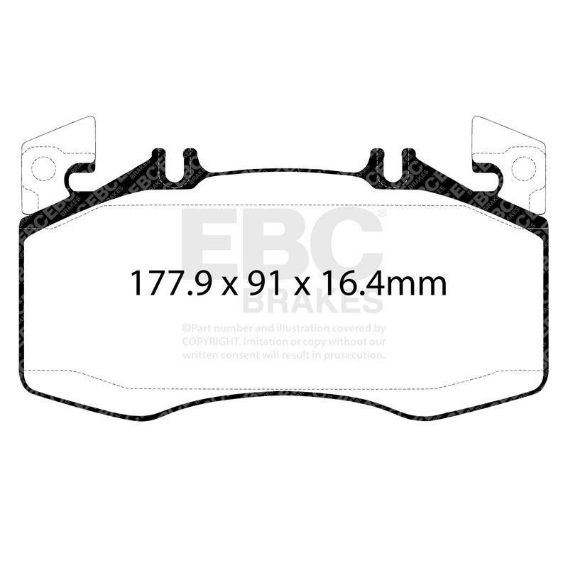 EBC Brakes Remblokkenset, schijfrem DP42424R