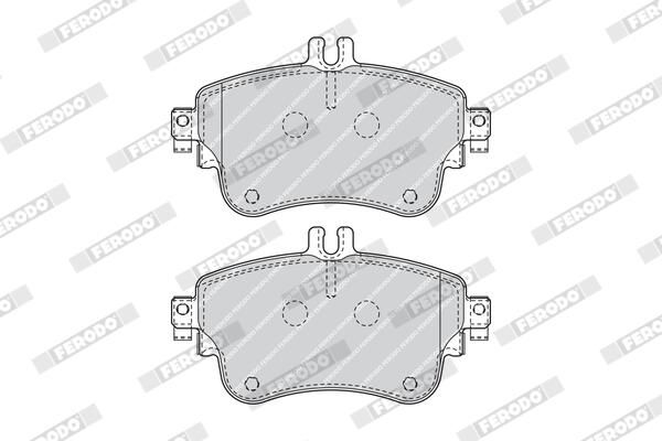 FERODO Plaquettes de frein à disque FDB4428