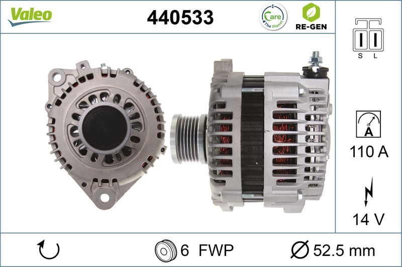 VALEO Dynamo / Alternator 440533