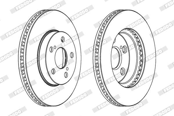 FERODO DDF992 Brake Disc
