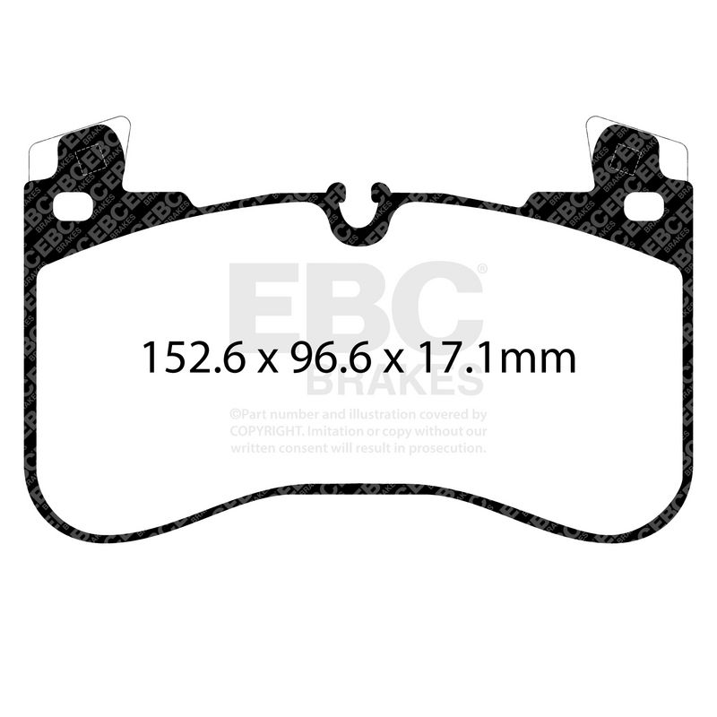 EBC Brakes Remblokkenset, schijfrem DP42401R