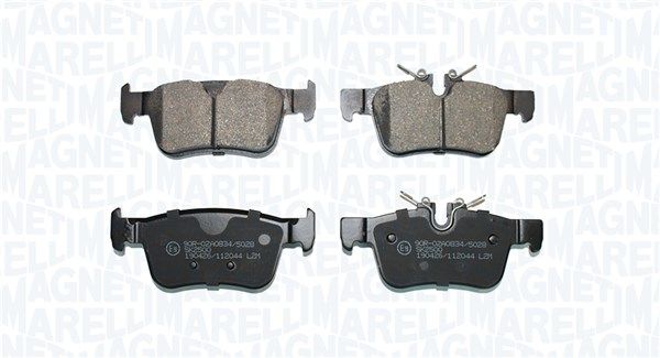 BREMSBELAGSATZ SCHEIBENBREMSE MAGNETI MARELLI 363916061371